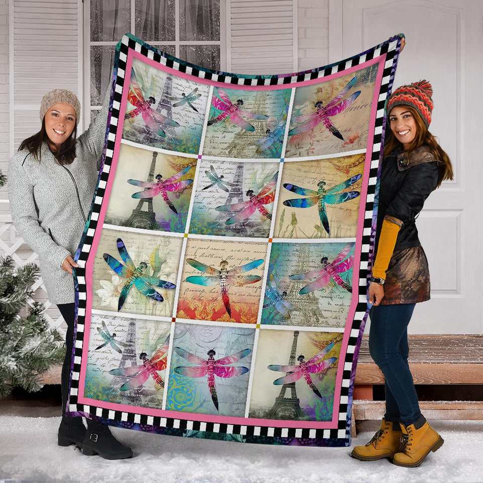 Dragonfly Love Blanket copy