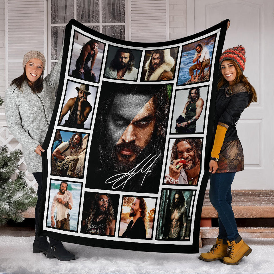 JASON MOMOA Quilt Fleece