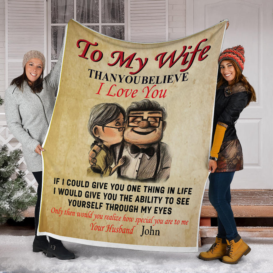 to My Wife Blanket PL
