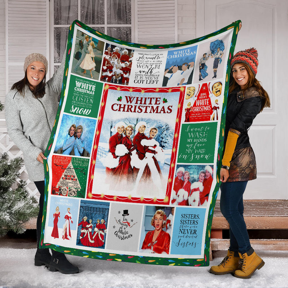 White Christmas Blanket