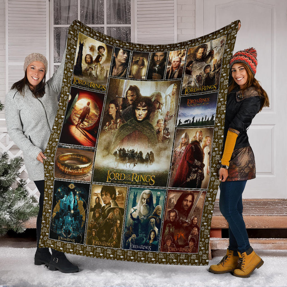 The Lord Of The Rings Blanket