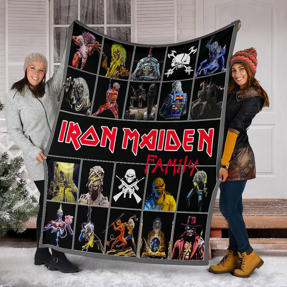 Iron Maiden Family Blanket