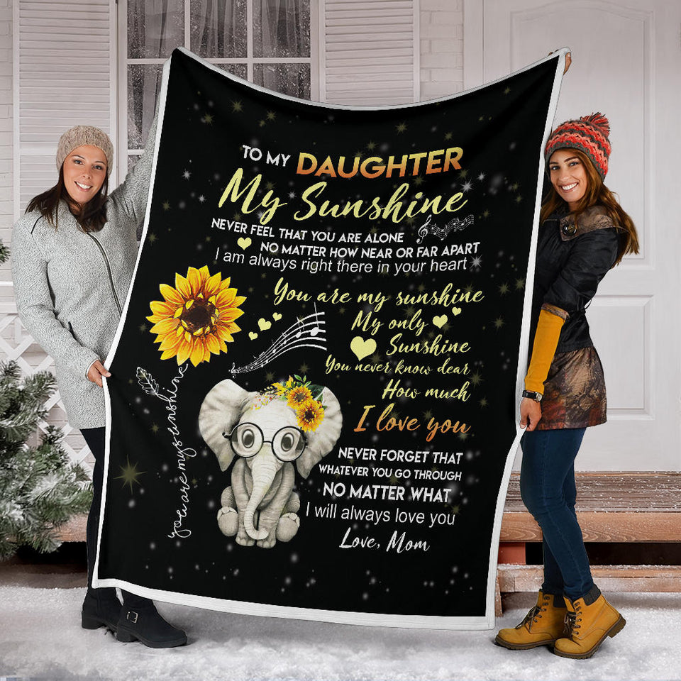 to My Daughter My Sunshine Never