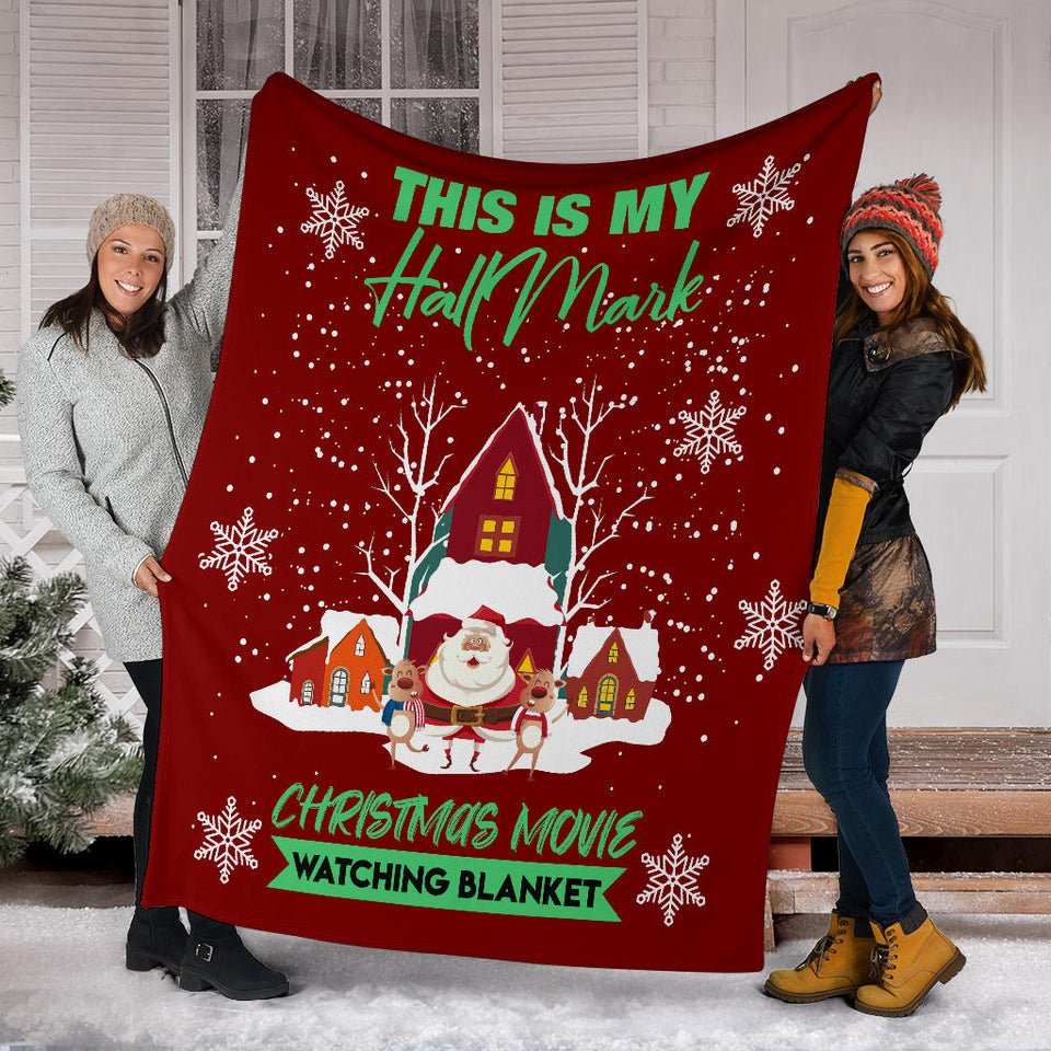 This is my hallmark blanket