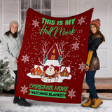 This is my hallmark blanket