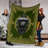 Mandala The Slytherin Snake Harry Potter Blanket copy