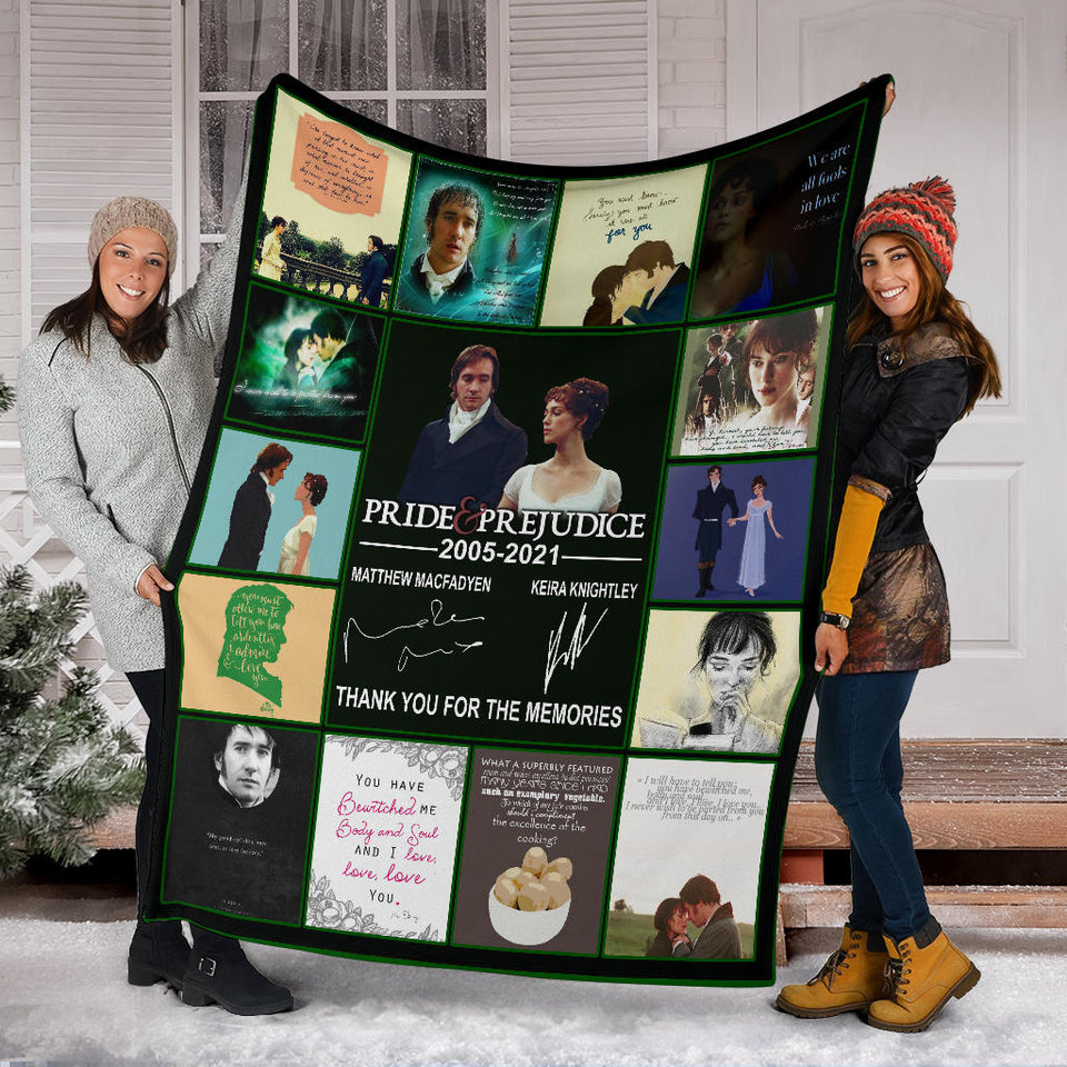 Pride And Prejudice V3 Blanket