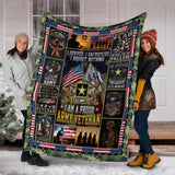 I Served I Sacrificed I Regret Nothing Blanket