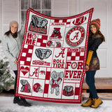 Alabama Crimson Tide Ver4 Blanket