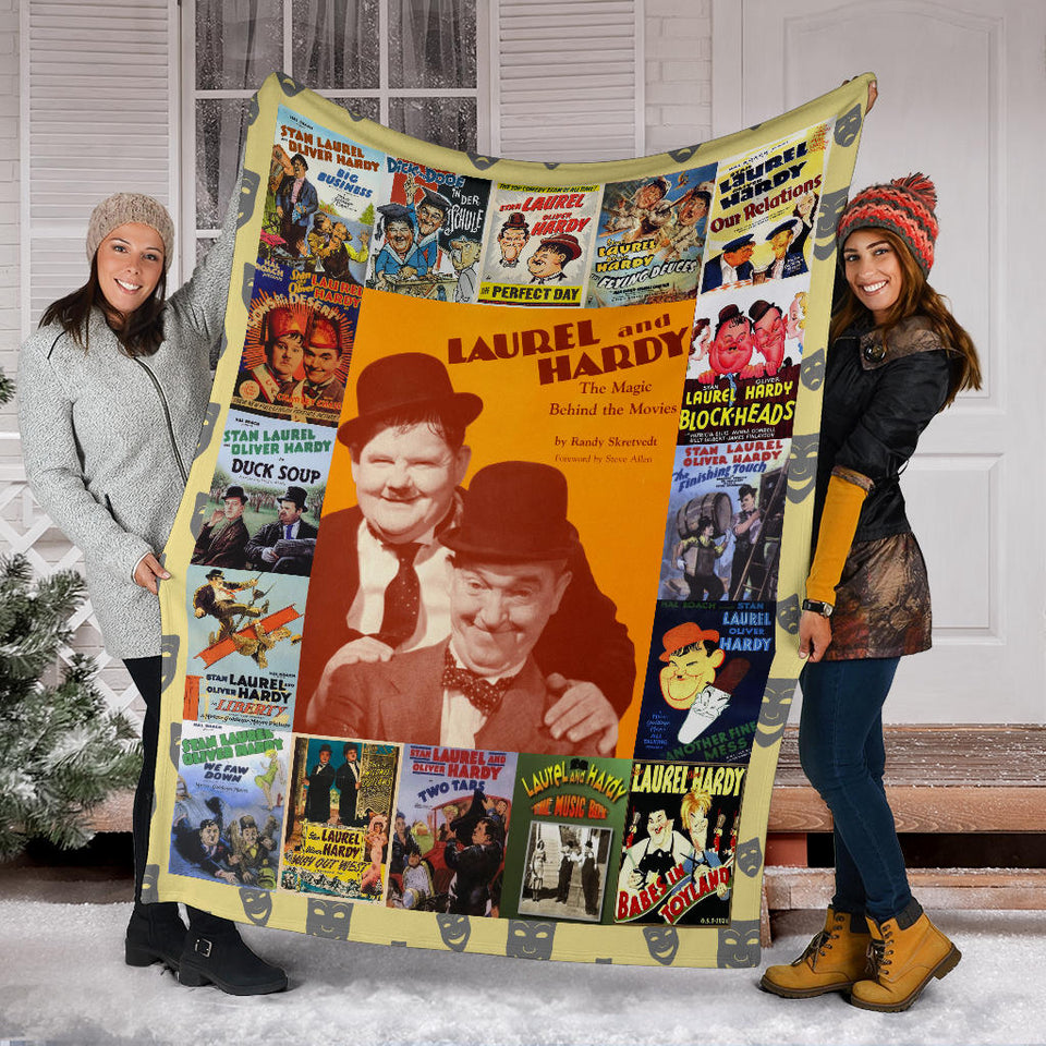 Laurel and Hardy Blanket