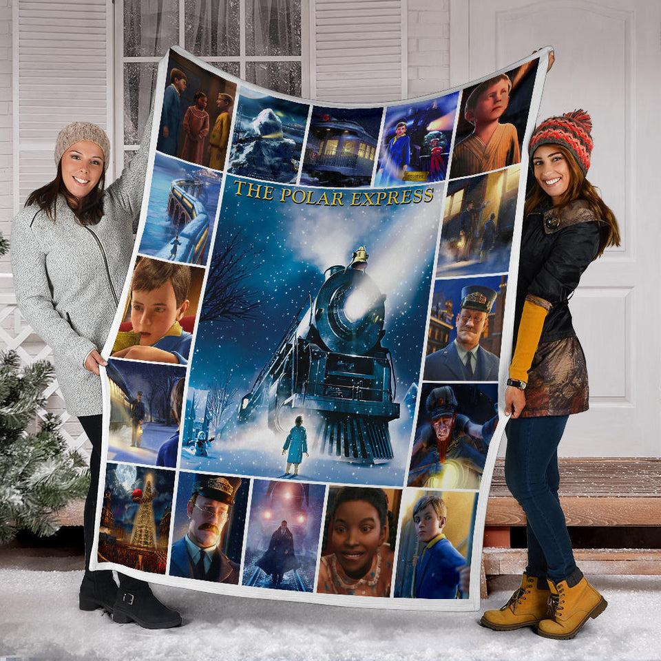 The Polar Express Blanket