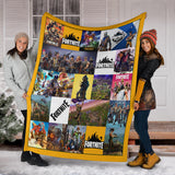 Fortnite 3D Quilt Blanket