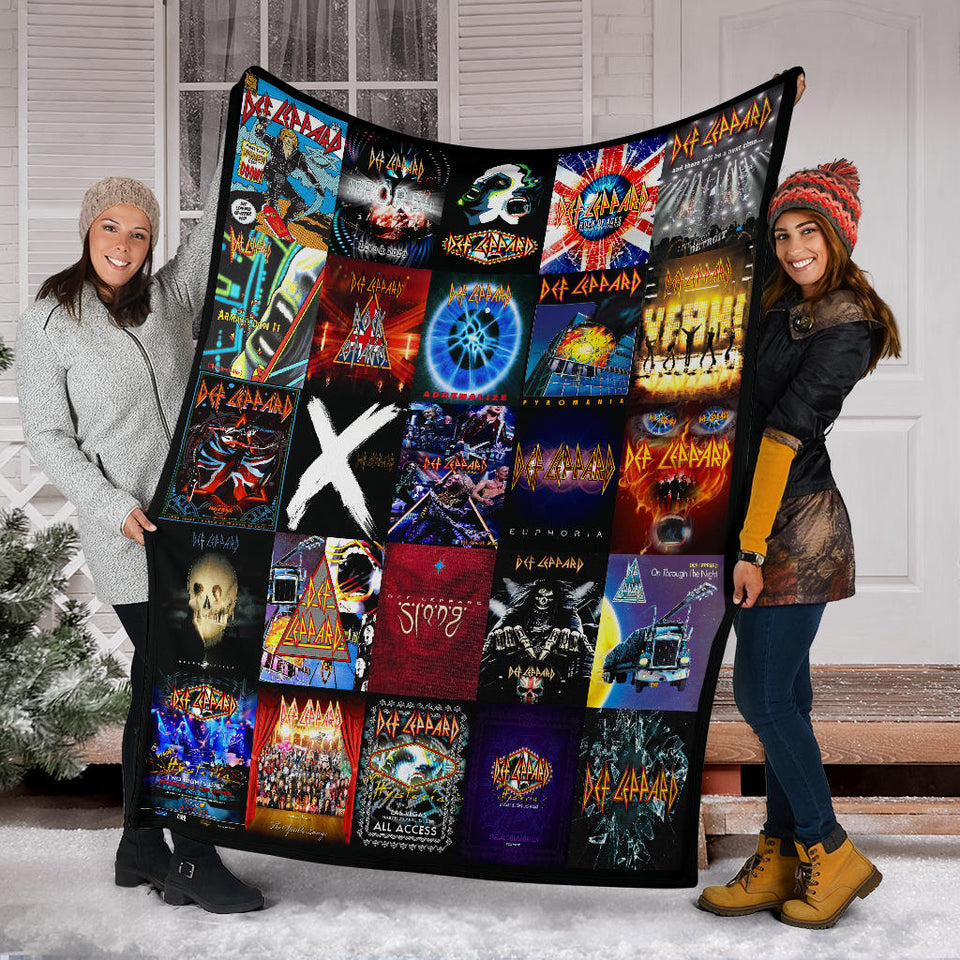 Def Leppard Blanket