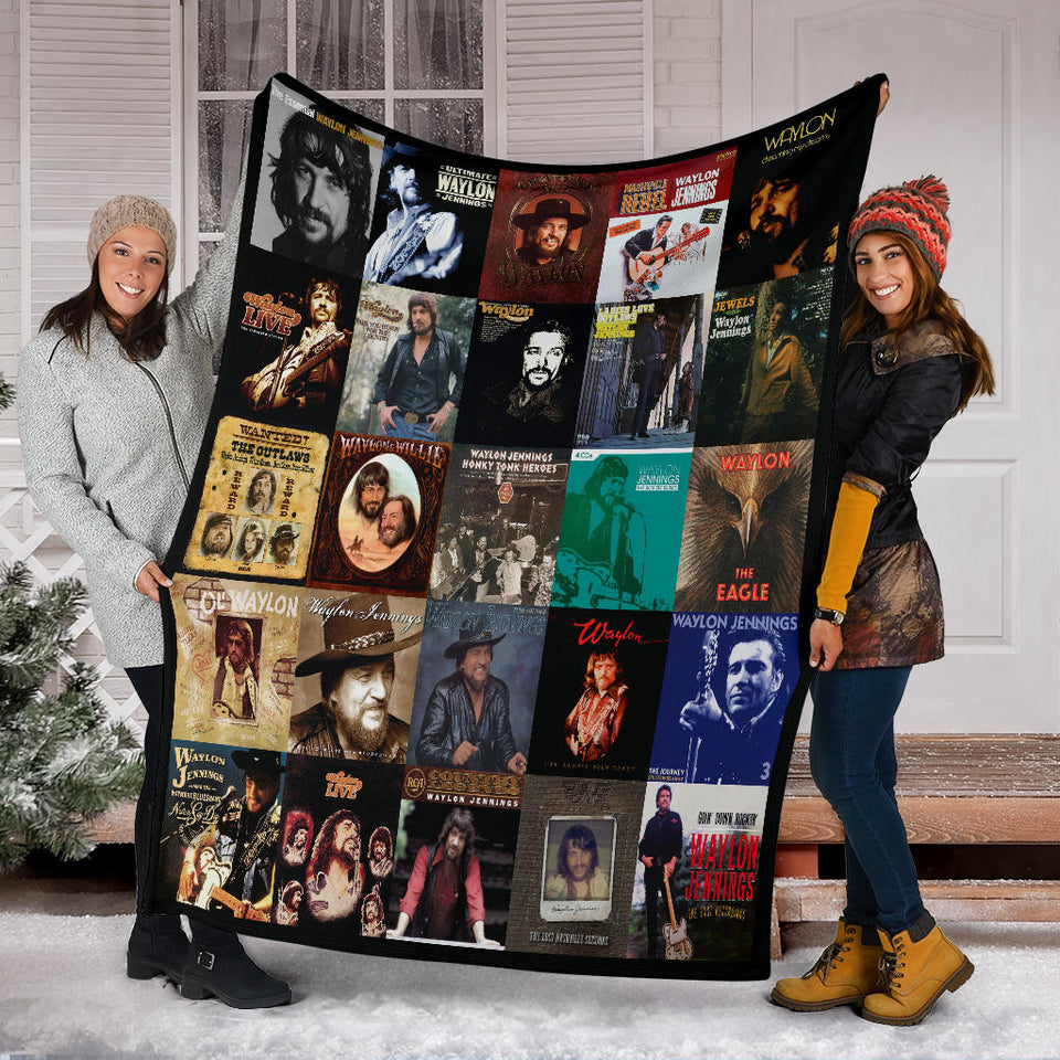 Waylon Jennings Blanket