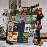 Charles Dickens Books Quilt copy