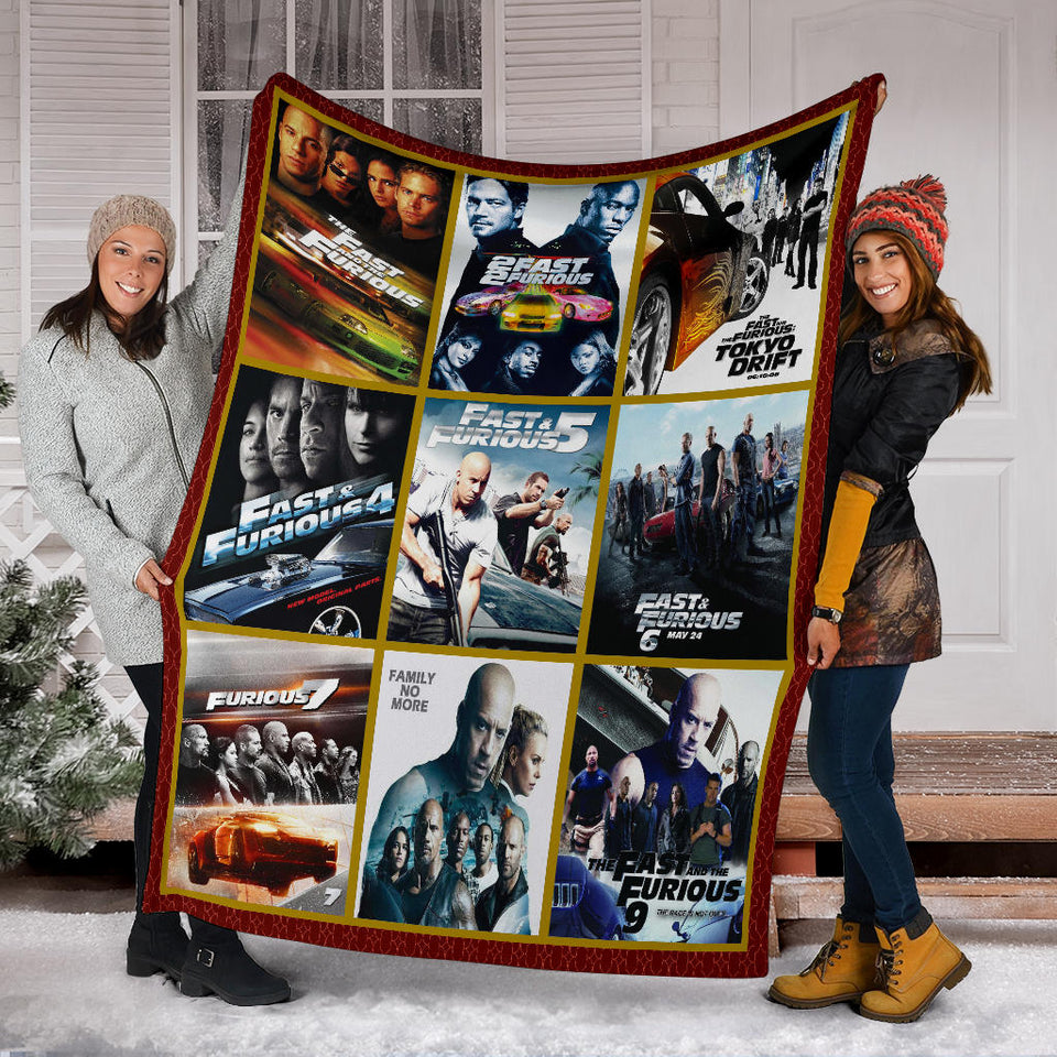 Fast And Furious Blanket
