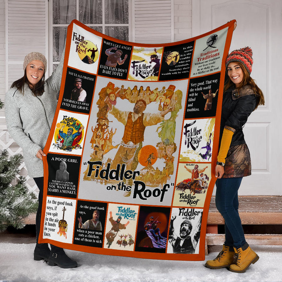 Fiddler on the Roof 1971 film Blanket copy