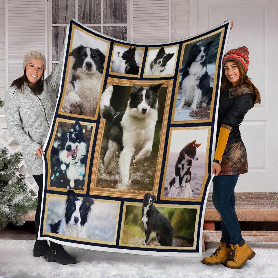 Border Collie Blanket copy