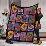 Butterfly Call Me Maybe Christmas Blanket copy
