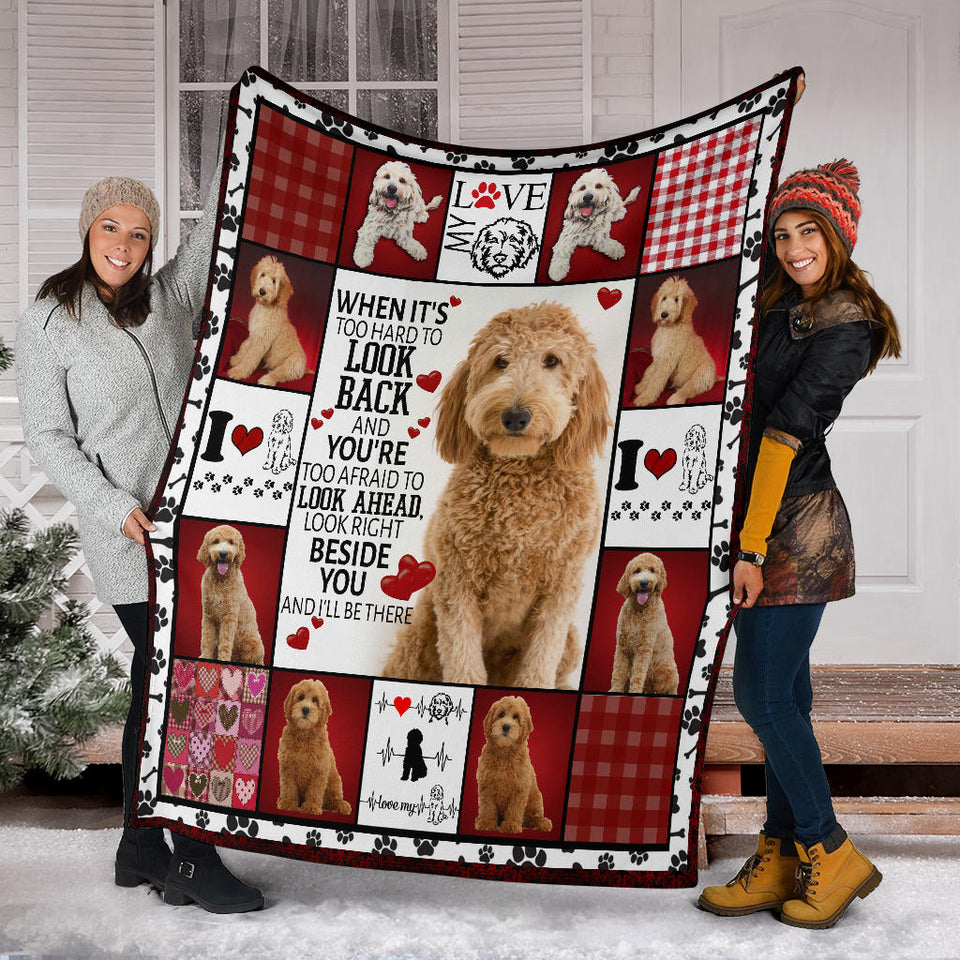Goldendoodle Beside You