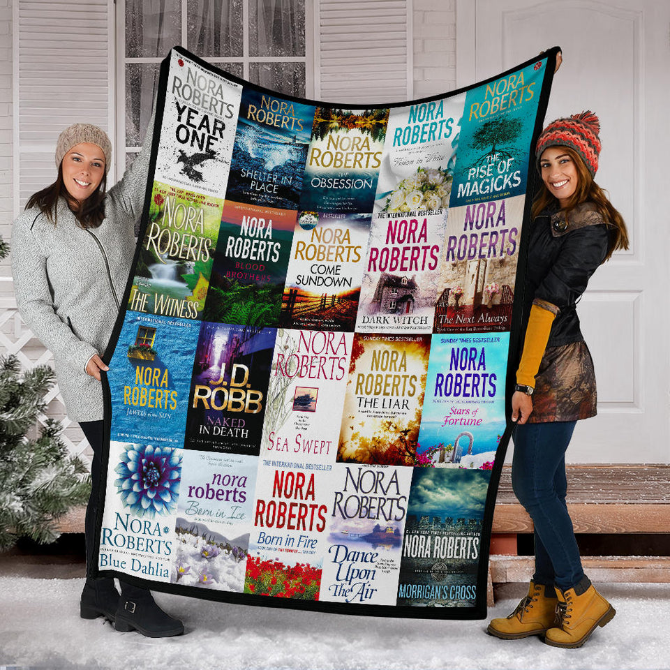 Nora Roberts Books Quilt copy