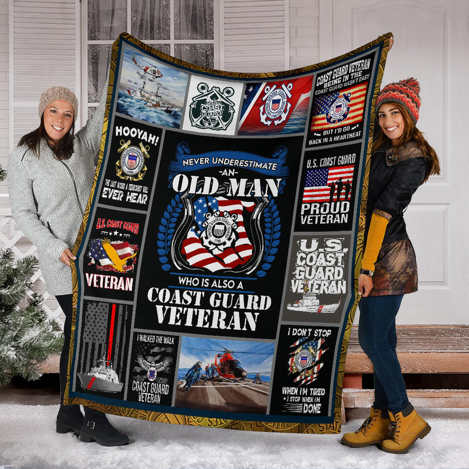 Coast Guard Veteran Blanket1 copy