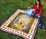 Pooh Blanket I love you to the Moon and back copy