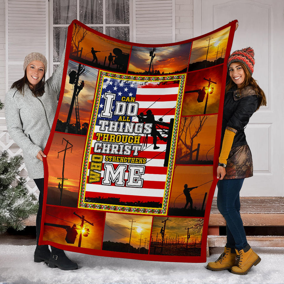 Lineman American Flag copy