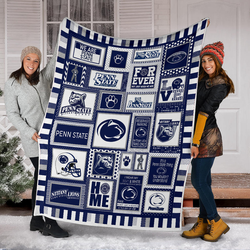 Penn State Nittany Lions 60x80b pillow