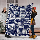 Penn State Nittany Lions 60x80b pillow