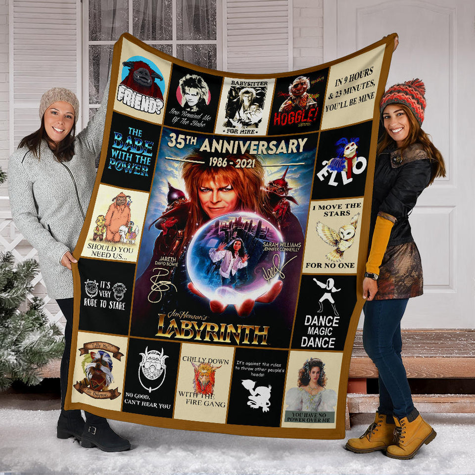 Labyrinth 35th Anniversary Blanket V2 copy