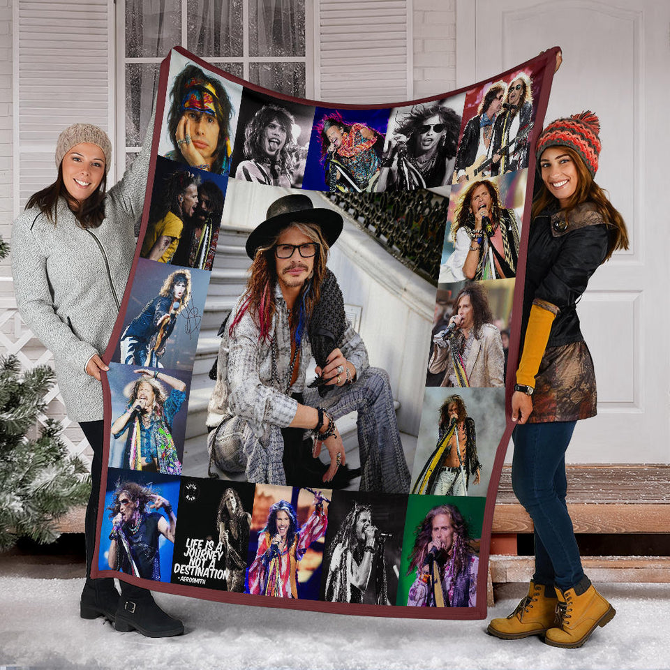 Steven Tyler For Fans Blanket