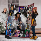 Steven Tyler For Fans Blanket