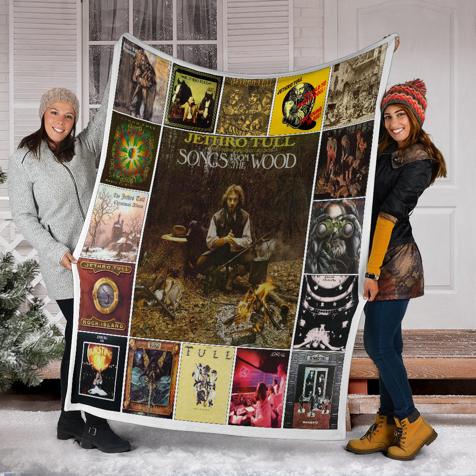 Jethro Tull Quilt Blanket
