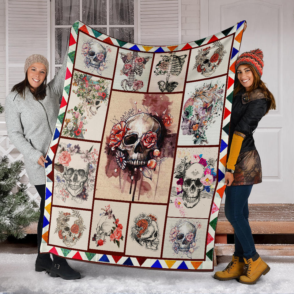 Sugar Skull Blanket copy