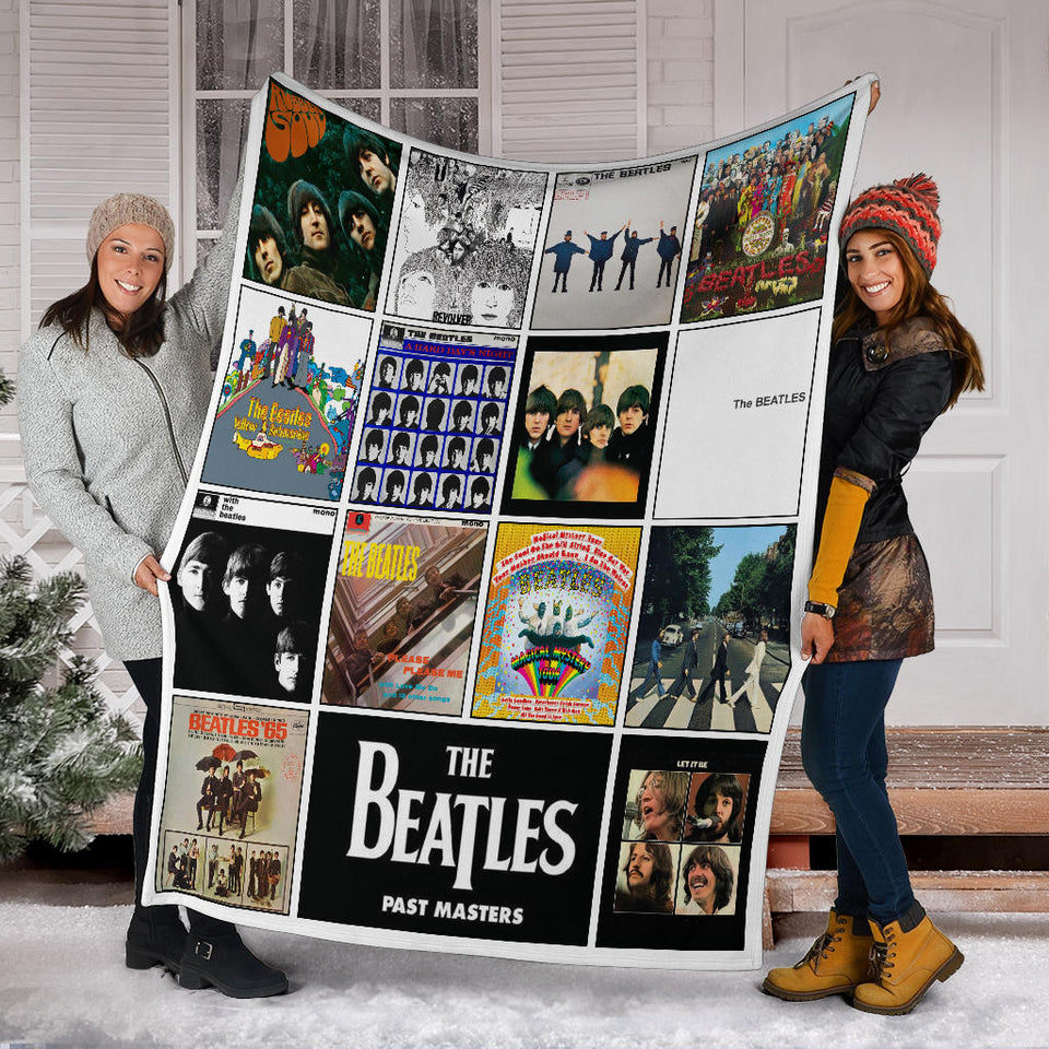 The Beatles Blanket The Beatles Albums Quilt