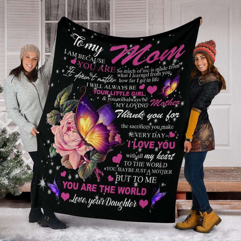 To my mom i a because you are