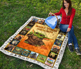 Baby Yo-da Quilt Star-Wars Quilt Mandalorian Quilt - Yo-da Funny Quilt Gift Idea For Men Women - Birthday Gift Quilt for Sofa Chair Bed Office Travelling Camping - Lap Blanket (45 x 50 inches) PL