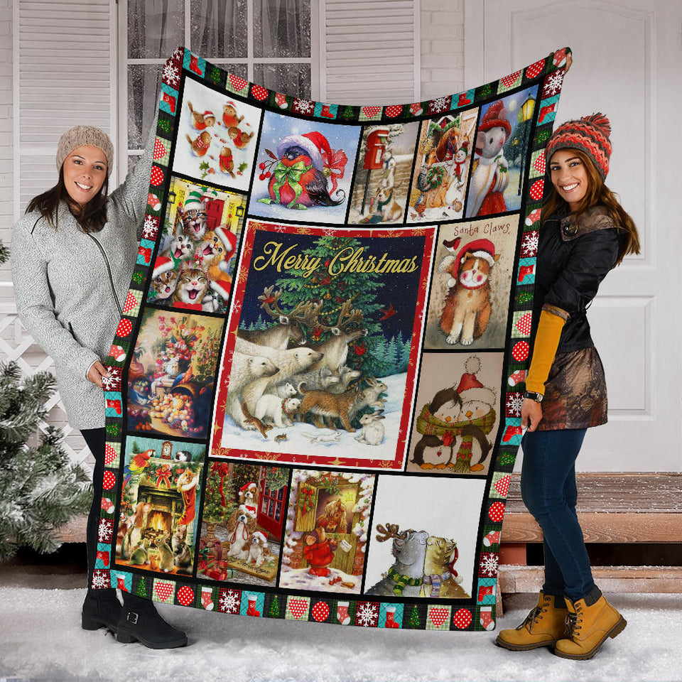 Merry Christmas Blanket
