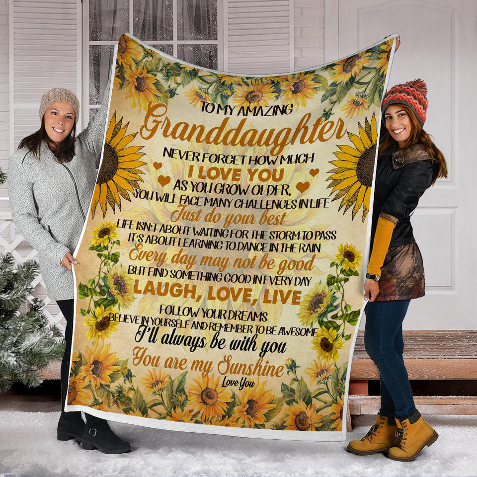 to My Amazing Granddaughter