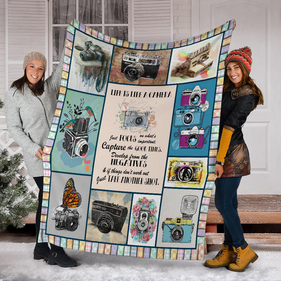 Photography Lover Blanket copy