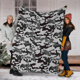 Grey Camouflage Gray Camo Pattern