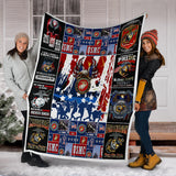 Usmc Veteran Blanket1 copy