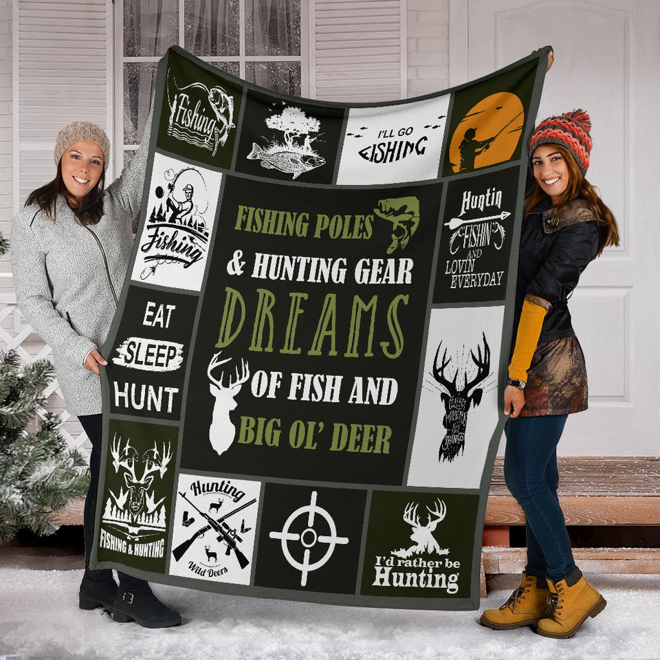 Hunting Fishing Blanket