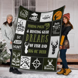 Hunting Fishing Blanket