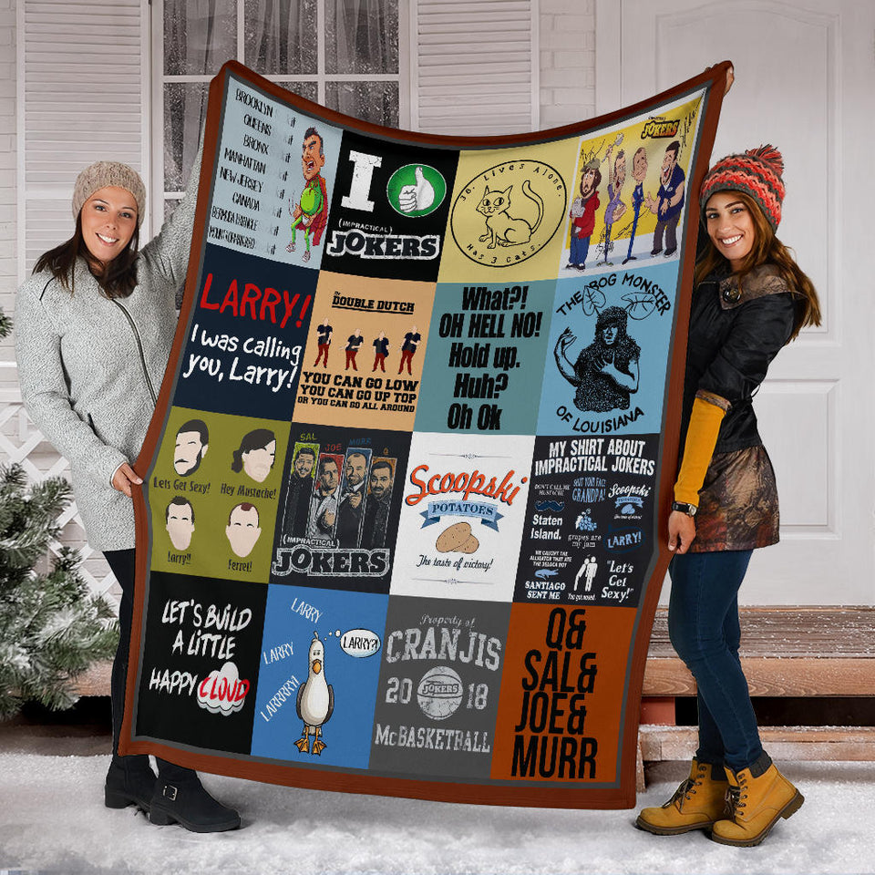 Impractical Jokers Blanket
