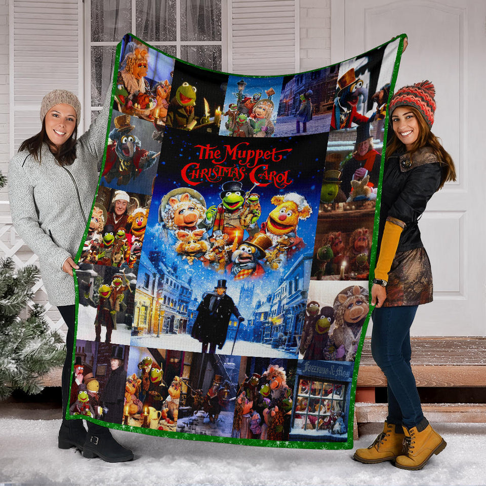 The Muppet Christmas Carol Blanket