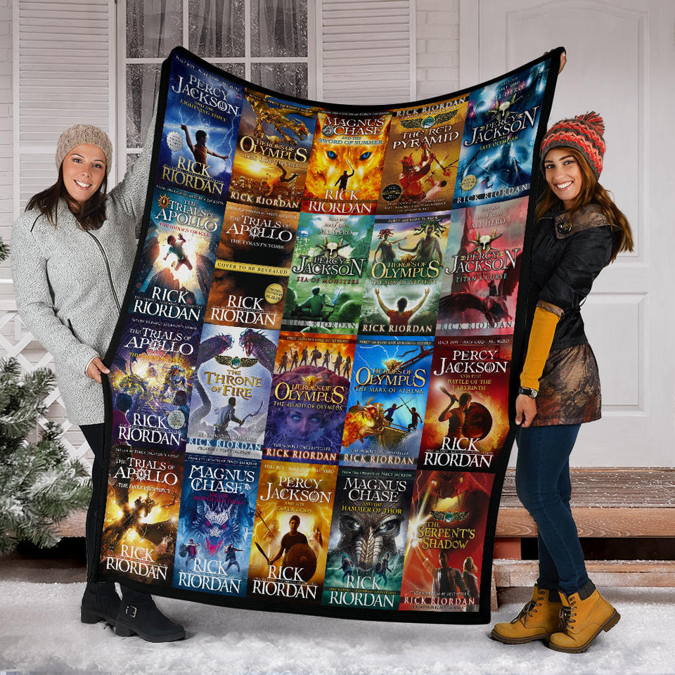Rick Riordan Books Blanket