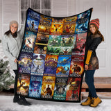 Rick Riordan Books Blanket
