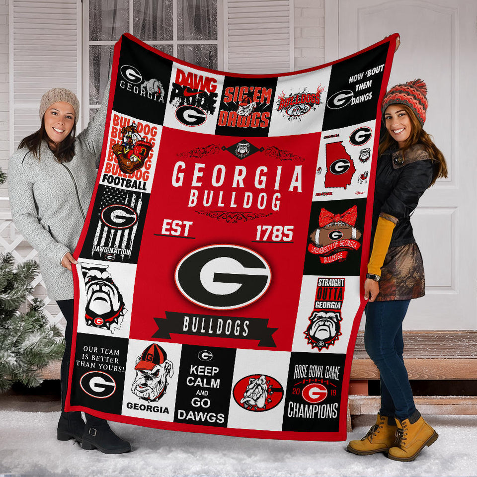 Georgia Bulldogs V3 Blanket copy